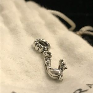 Authentic Pandora Rooster Dangle Charm
